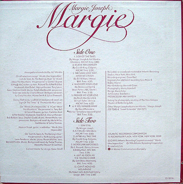 Margie Joseph - Margie