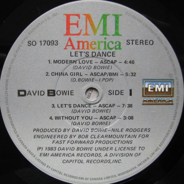 David Bowie - Let's Dance - 1983
