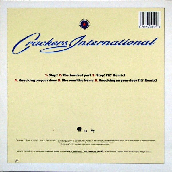 Erasure - Crackers International - 1988