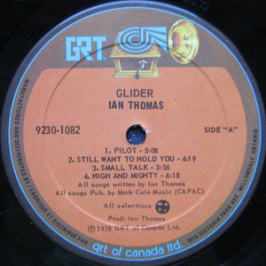 Ian Thomas Band - Glider Vinyl Record