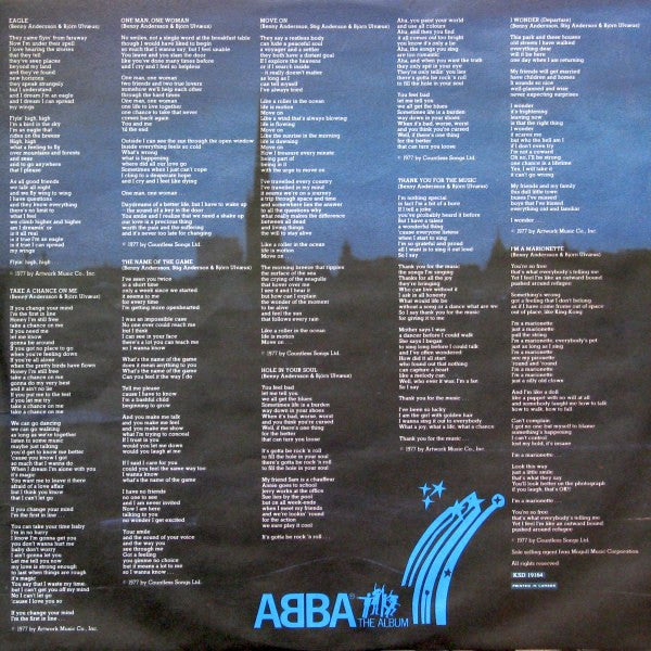ABBA - The Album - 1977