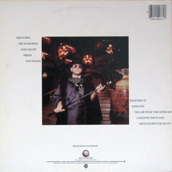 Elton John - Ice On Fire - 1985