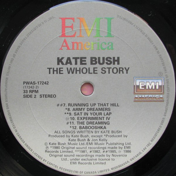 Kate Bush - The Whole Story