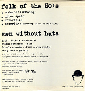 Men Without Hats - Folk Of The 80's - 1980