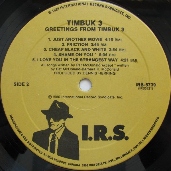 Timbuk 3 - Greetings From Timbuk 3 - 1986