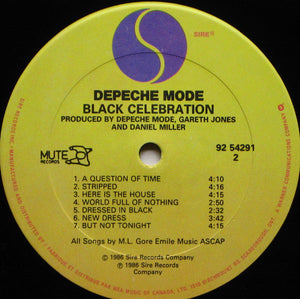 Depeche Mode - Black Celebration