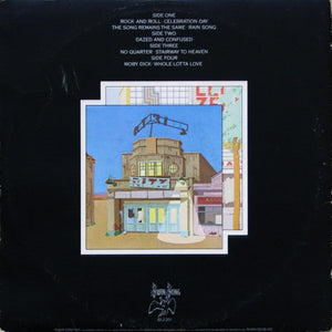 Led Zeppelin - The Soundtrack From The Film The Song Remains The Same