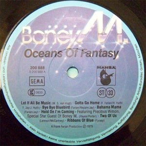 Boney M. - Oceans Of Fantasy - 1979
