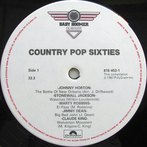 Various - Country Pop Sixties