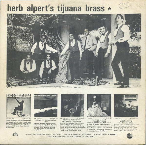 Herb Alpert & The Tijuana Brass - !!Going Places!! -