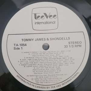 Tommy James & The Shondells - 20 Greatest Hits - 1976