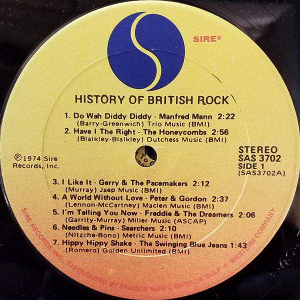 Various - History Of British Rock