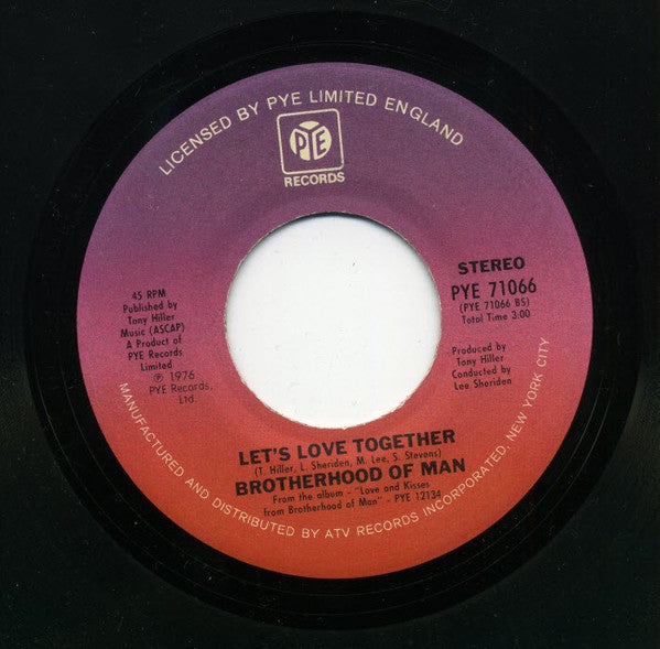 Brotherhood Of Man - Save Your Kisses For Me