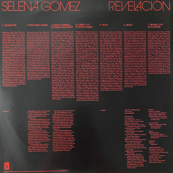 Selena Gomez - Revelación