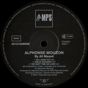 Alphonse Mouzon - By All Means