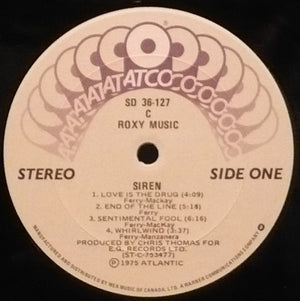 Roxy Music - Siren -