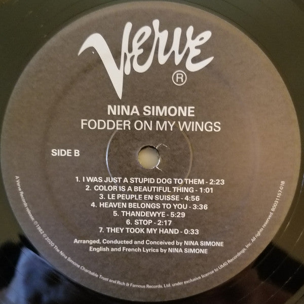Nina Simone - Fodder On My Wings - 2020