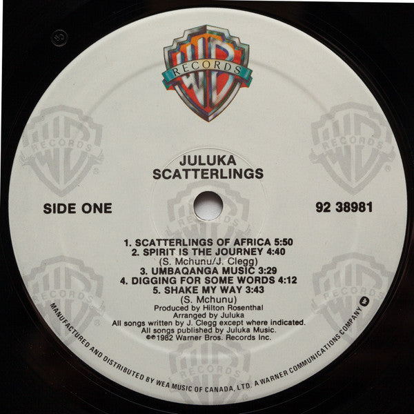 Juluka - Scatterlings - 1982
