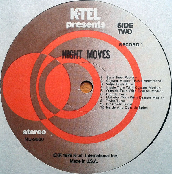 Various - Night Moves (The Professional Approach To Disco Dance Instruction)