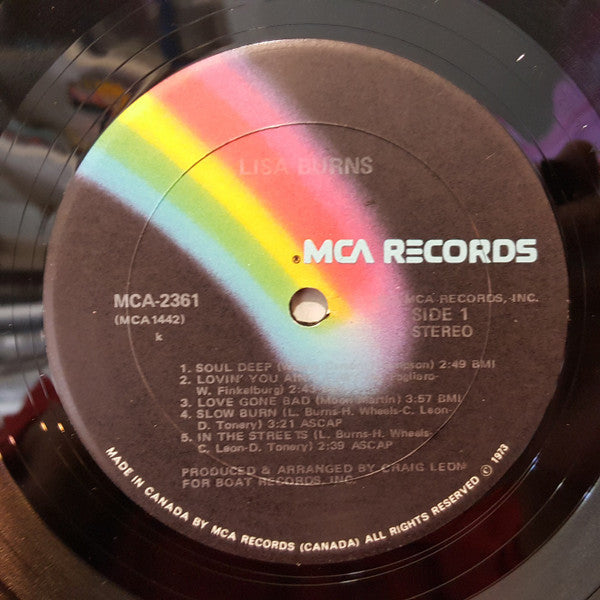 Lisa Burns - Lisa Burns - 1978
