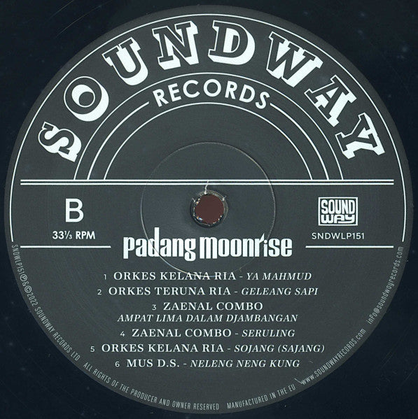 Various - Padang Moonrise (The Birth Of The Modern Indonesian Recording Industry ⋆ 1955-69) - 2022