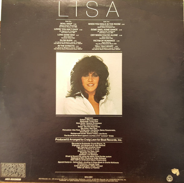 Lisa Burns - Lisa Burns - 1978