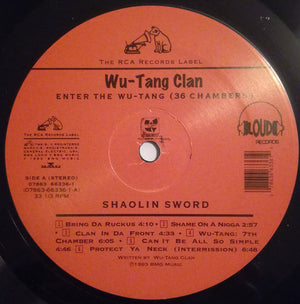 Wu-Tang Clan - Enter The Wu-Tang (36 Chambers)