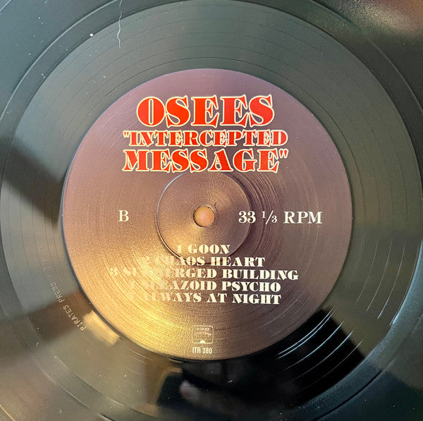 Thee Oh Sees - Intercepted Message
