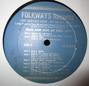 Jean Ritchie And Doc Watson - Jean Ritchie And Doc Watson At Folk City -