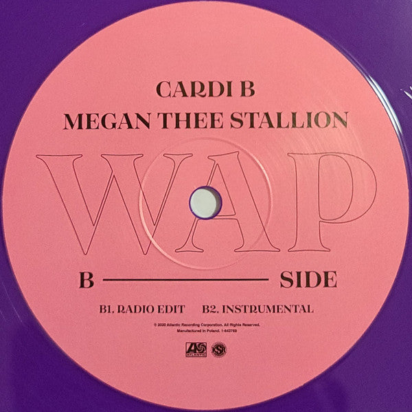 Cardi B feat. Megan Thee Stallion - WAP Vinyl Record