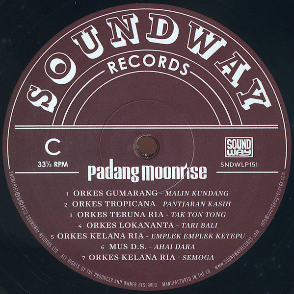 Various - Padang Moonrise (The Birth Of The Modern Indonesian Recording Industry ⋆ 1955-69) - 2022