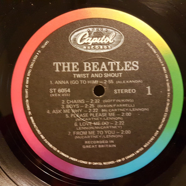 The Beatles - Twist And Shout Vinyl Record