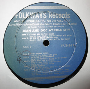 Jean Ritchie And Doc Watson - Jean Ritchie And Doc Watson At Folk City -