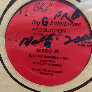G. Evelyn, M. Bishop / V. Bent - Just My Imagination -