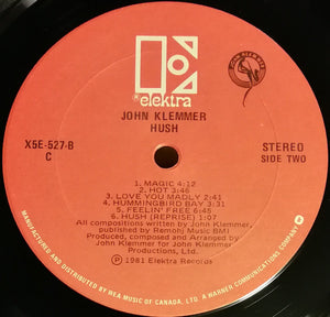 John Klemmer - Hush - 1981