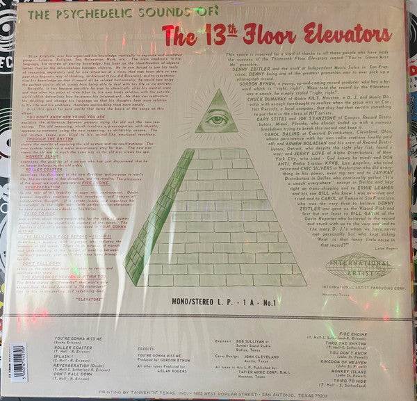 13th Floor Elevators - The Psychedelic Sounds Of The 13th Floor Elevators
