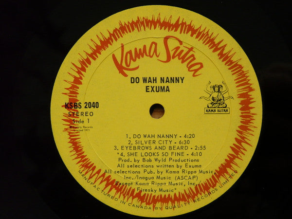 Exuma - Do Wah Nanny