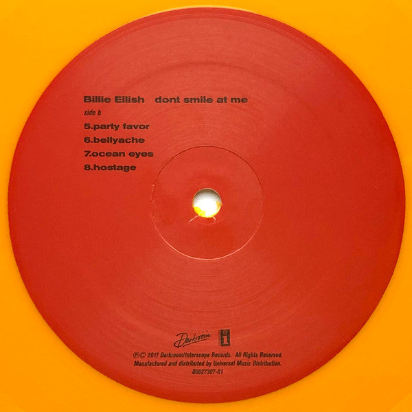 Billie Eilish - Dont Smile At Me - 2017