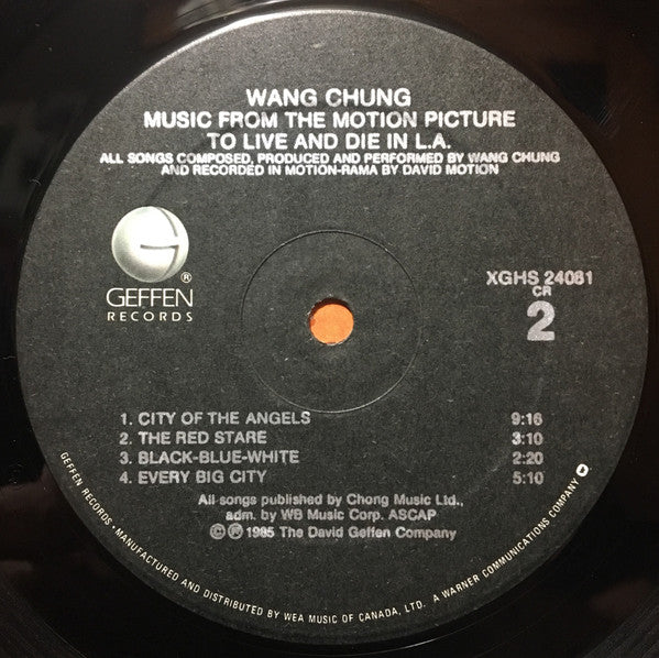 Wang Chung - To Live And Die In L.A. - 1985