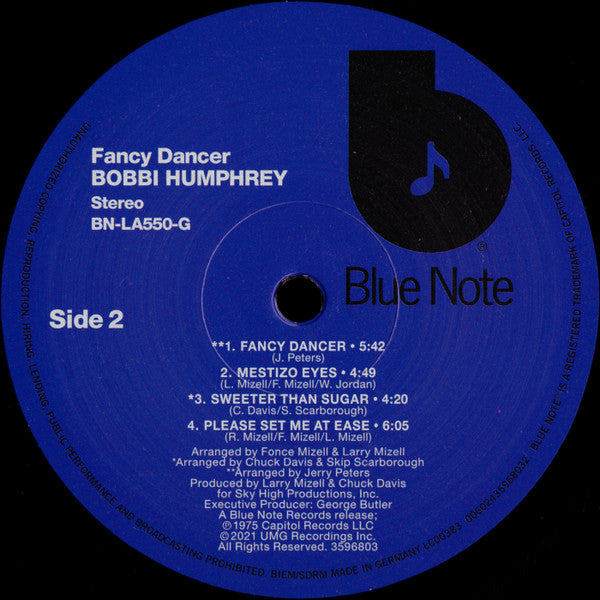 Bobbi Humphrey - Fancy Dancer - 2021