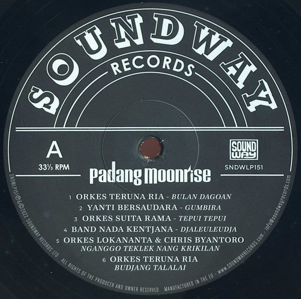 Various - Padang Moonrise (The Birth Of The Modern Indonesian Recording Industry ⋆ 1955-69) - 2022