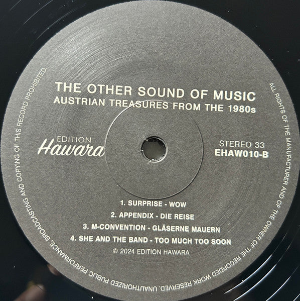 Various - The Other Sound Of Music (Forgotten Austrian Treasures From The 1980s) - 2024