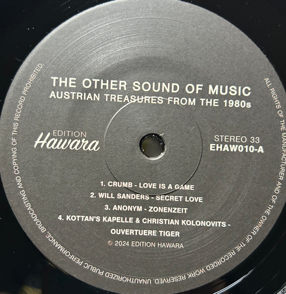 Various - The Other Sound Of Music (Forgotten Austrian Treasures From The 1980s) - 2024