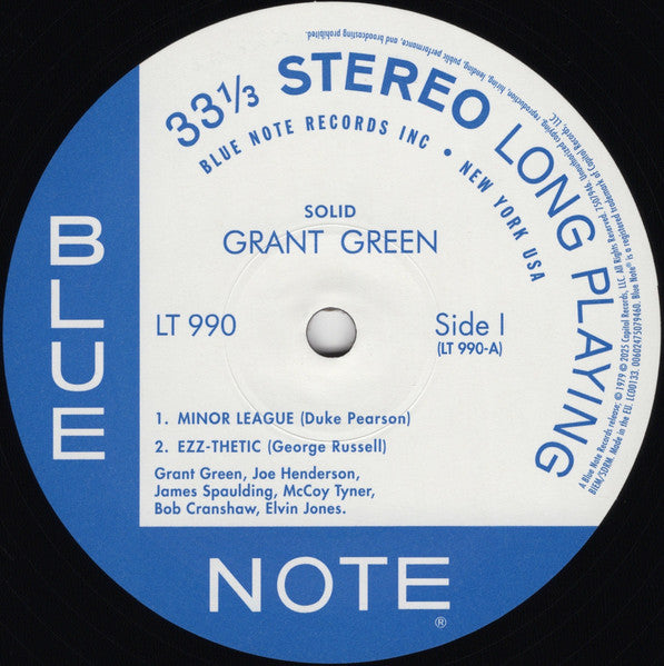 Grant Green - Solid - 2025