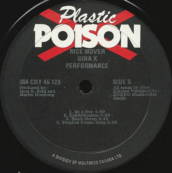 Gina X Performance - Nice Mover - 1979