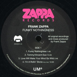 Frank Zappa - Funky Nothingness 2023 - Quarantunes