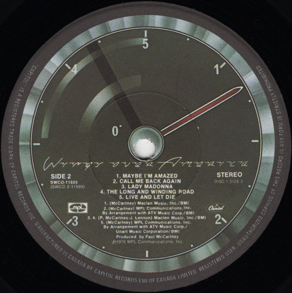 Wings - Wings Over America - 1976