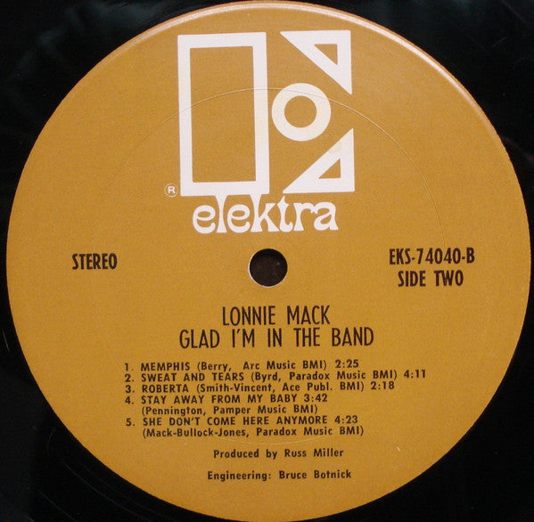 Lonnie Mack - Glad I'm In The Band - 1969