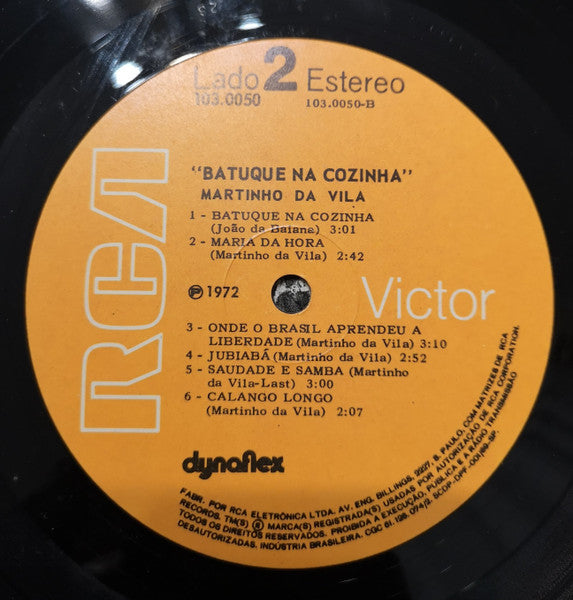 Martinho Da Vila - Batuque Na Cozinha - 1976