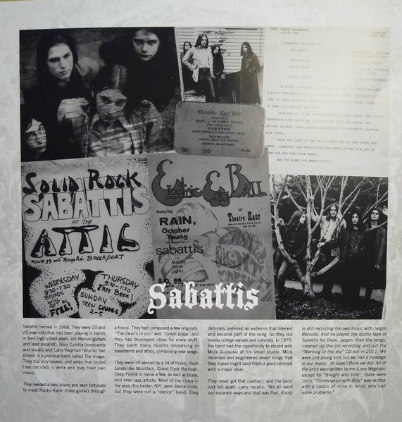 Sabattis - Warning In The Sky